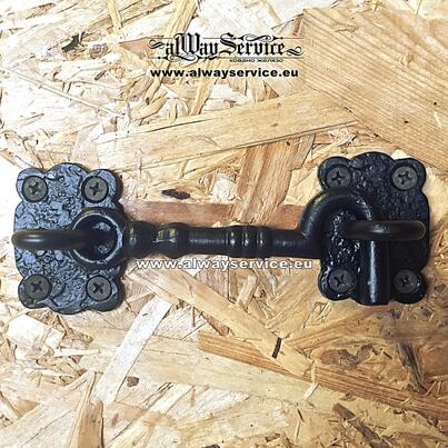 Wrought Iron Door Hardware 140mm