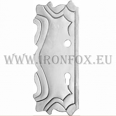 Shield for lock 85mm. 295 * 135mm