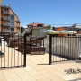 Wrought iron fence