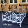 Wrought iron bed