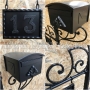 Wrought Iron Mailbox