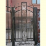 Wrought iron door