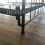 Wrought iron bed