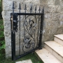 Cancello in ferro battuto