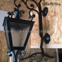 Wrought iron lantern