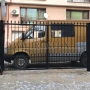 Двукрил портал от гладко желязо