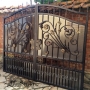 Cancello in ferro battuto