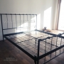 Wrought iron bed