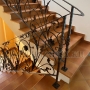 Wrought iron railing