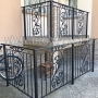 Ringhiera in ferro battuto