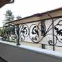 Ringhiera in ferro battuto