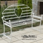 Wrought Iron Bench