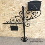 Wrought Iron Mailbox