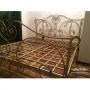 Struttura letto in ferro battuto