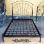 Wrought iron bed