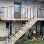 Smooth iron railing