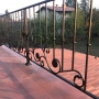 Ringhiera in ferro battuto