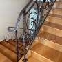 Wrought iron railing