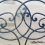 Wrought iron bed