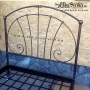 Wrought iron bed