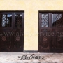 Wrought iron door