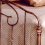 Wrought iron bed