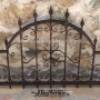 Recinzione in ferro battuto