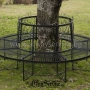 Wrought iron bench