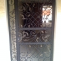Wrought iron door