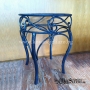 Wrought iron stool