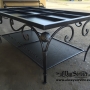 Wrought iron table