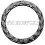 Wrought Iron Ring ø100mm, Square Bar 12x12mm