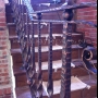 Wrought iron railing