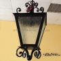 Wrought iron lantern