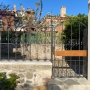 Wrought iron gate