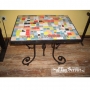 Wrought iron table