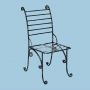 Wrought iron chair