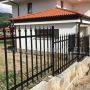 Recinzione in ferro battuto