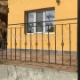 Ringhiera in ferro battuto