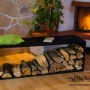 Iron Stand for Wood 44x40x99sm