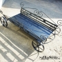 Carrello in ferro battuto
