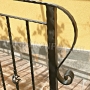 Ringhiera in ferro battuto
