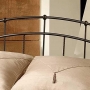 Wrought iron bed
